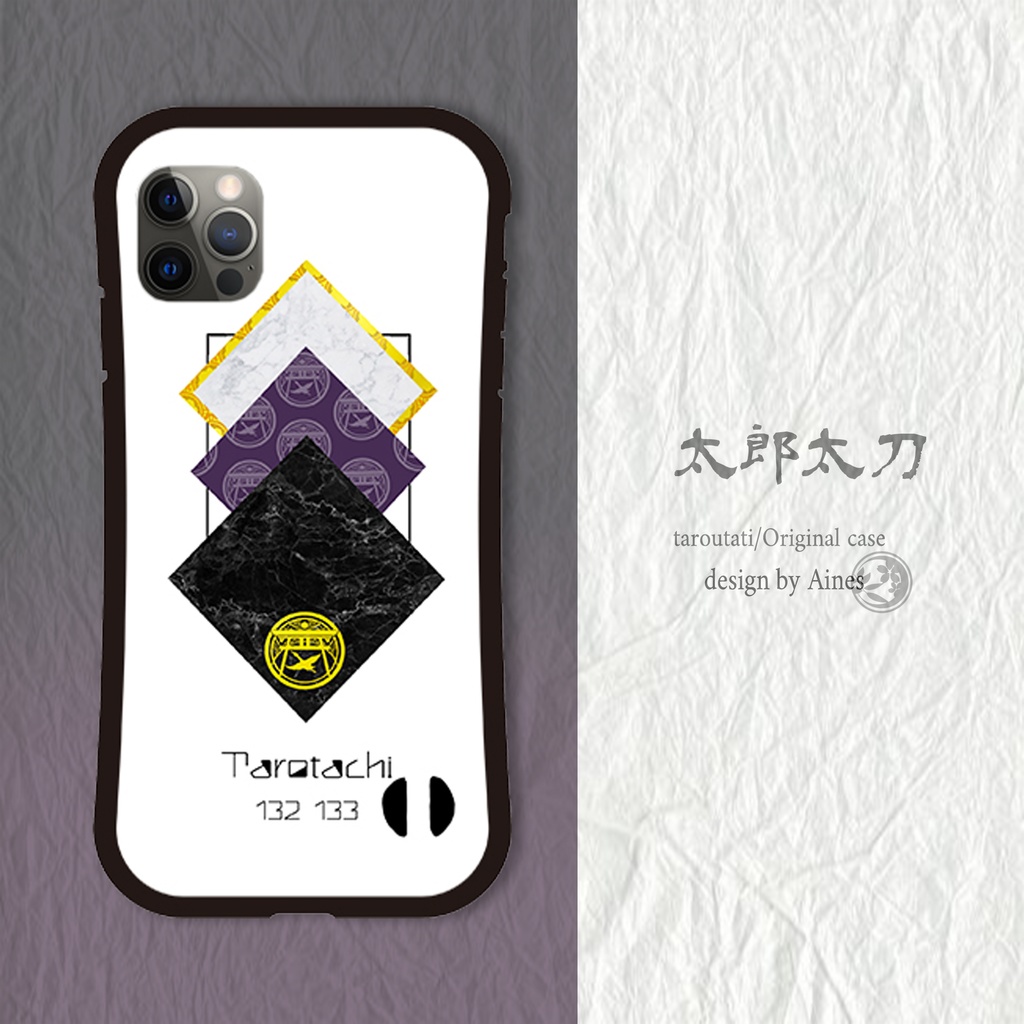 刀剣乱舞　太郎太刀イメージ　iPhoneグリップケース　NO.1