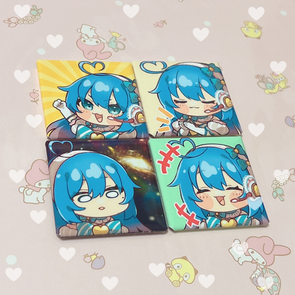 メンシスタンプ缶マグネット