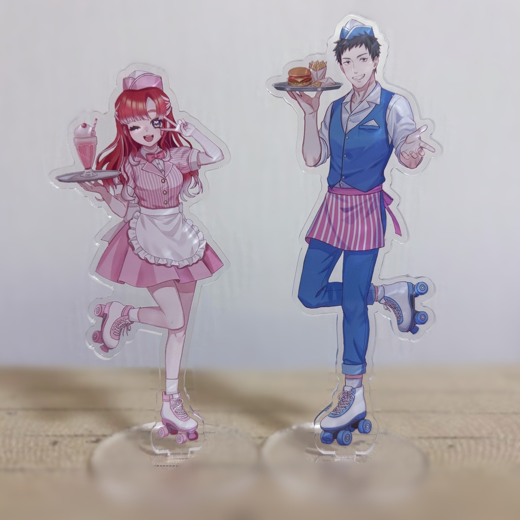 アメリカンダイナー風早乙女ベリーアクリルスタンド