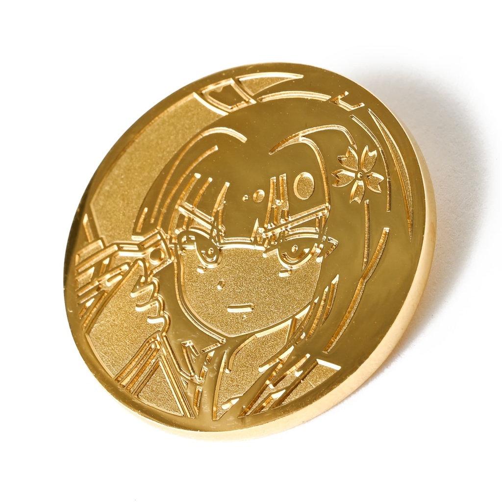 【予約販売】桜降る代に決闘を　メガミコイン　ユリナ＆シンラデザイン