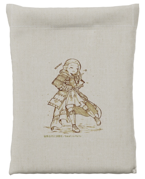 桜降る代に決闘を メガミ巾着袋