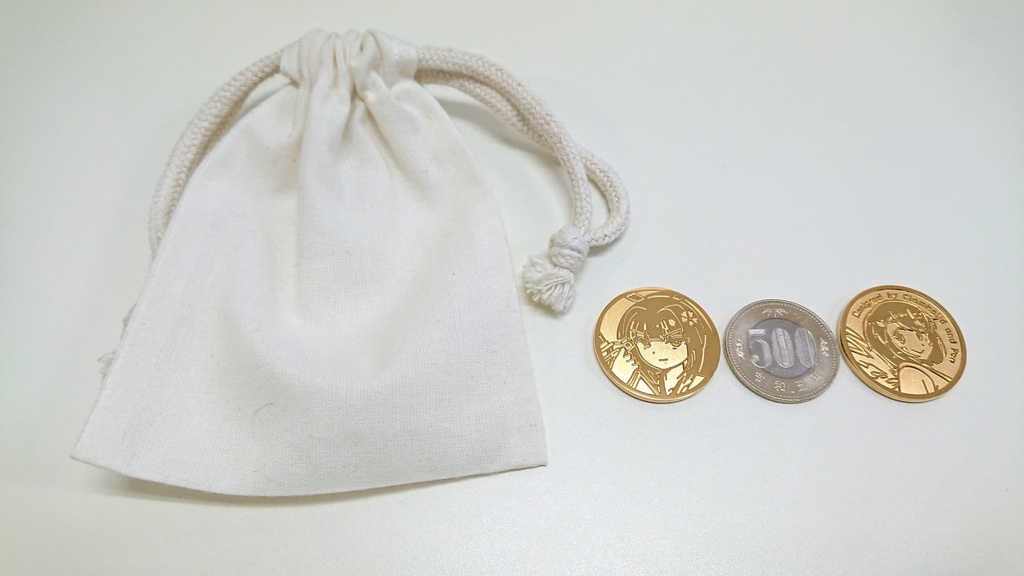 桜降る代に決闘を メガミ巾着袋