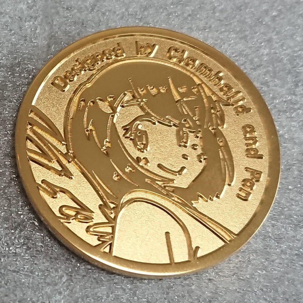 【予約販売】桜降る代に決闘を メガミコイン ウツロ&ホノカデザイン