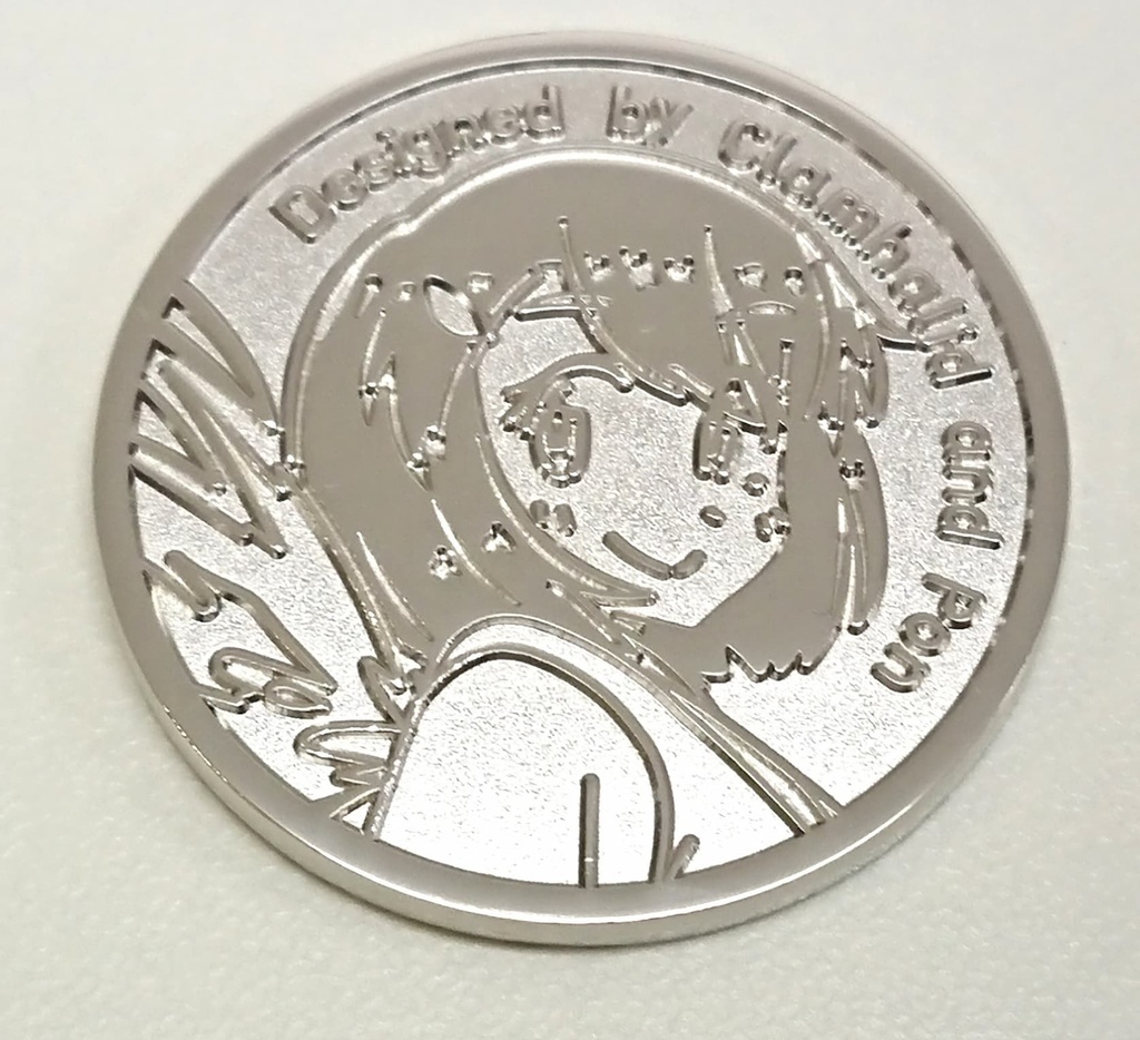 【予約販売】桜降る代に決闘を メガミコイン ウツロ&ホノカデザイン