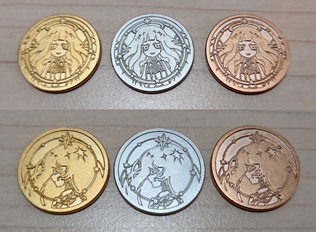 星の国のコイン【受注生産販売・最小発注数100枚~】