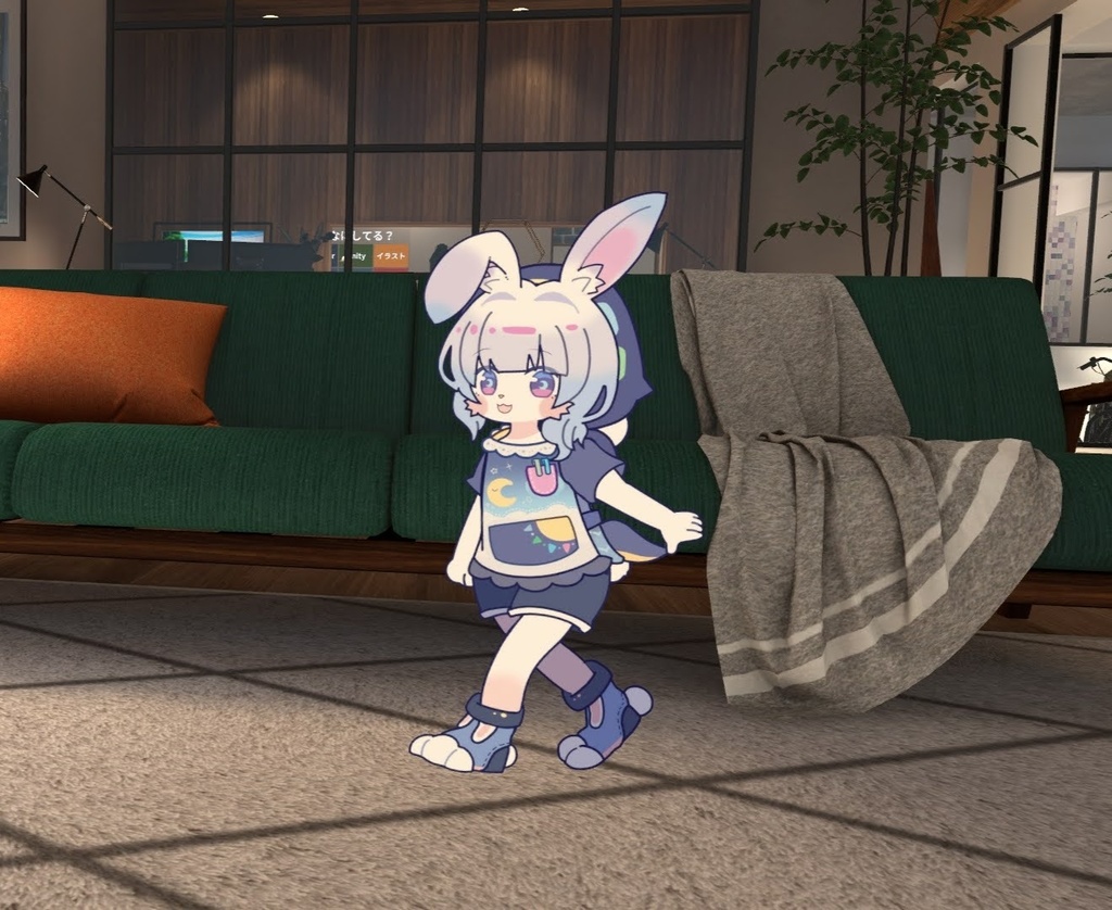 ぷにぷにルナセア【VRChat ぷにぷにあばたー用イラスト+ボイスセット】