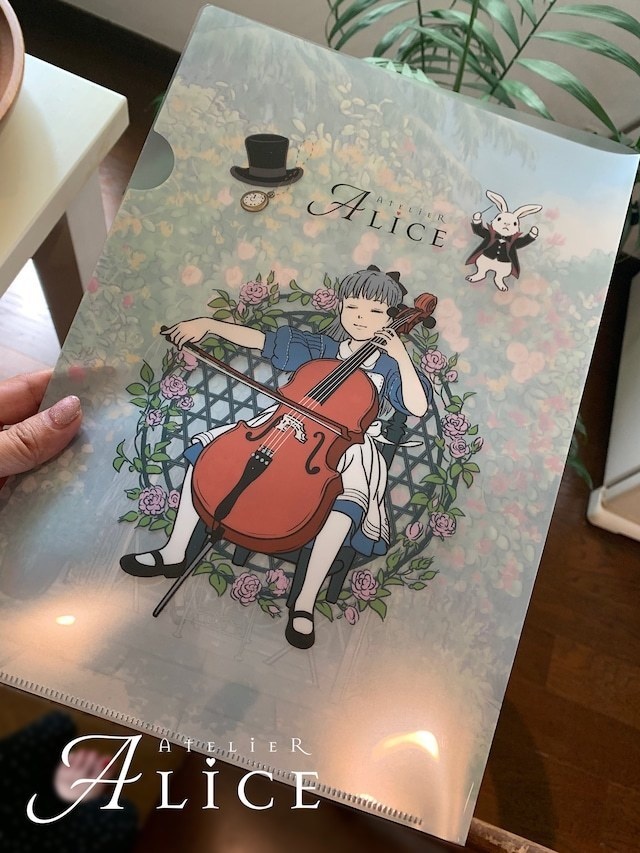 クリアファイル「ローズガーデンのアリス」
