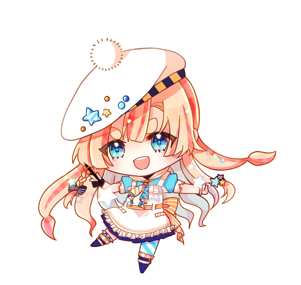 星崎きざしのミニキャラアクリルキーホルダー