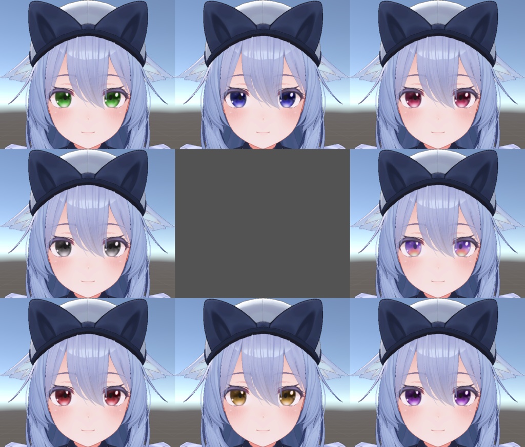 桔梗(Kikyo) Eye texture 2