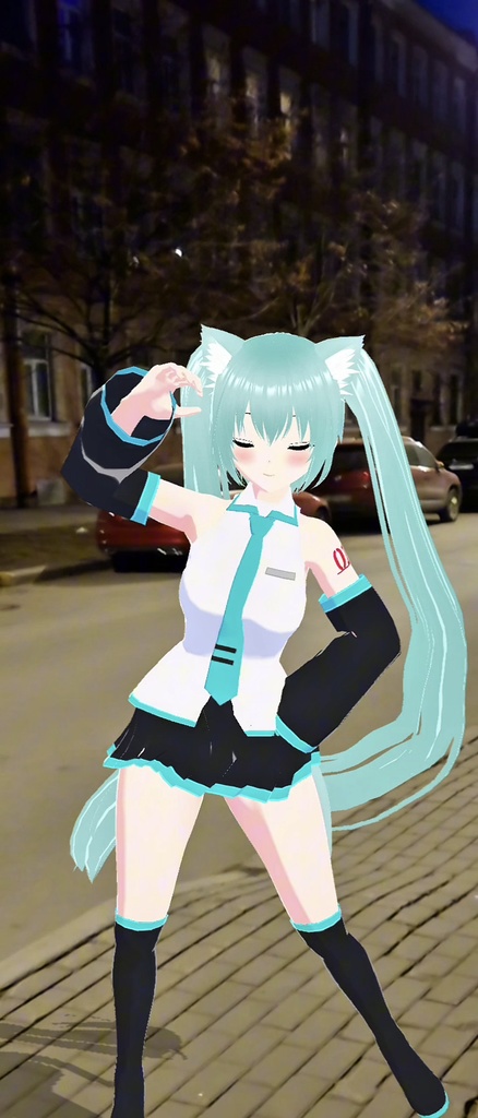 dance28 (猫の初音ミク)