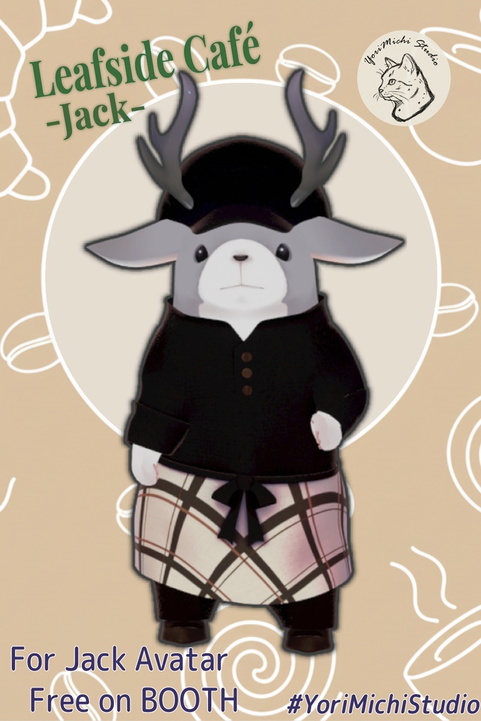 【VRC衣装】 Leafside Café｜YoriMichi Studio