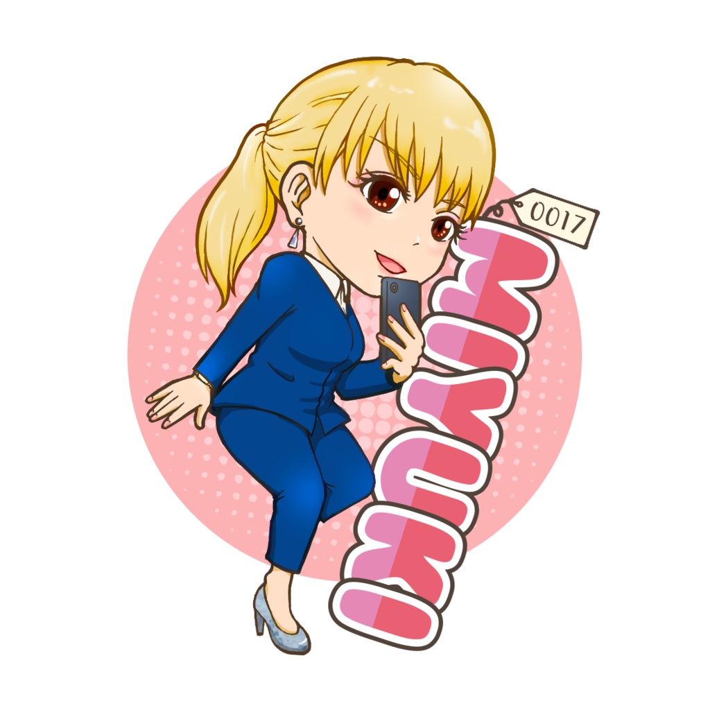 キャラクターステッカー