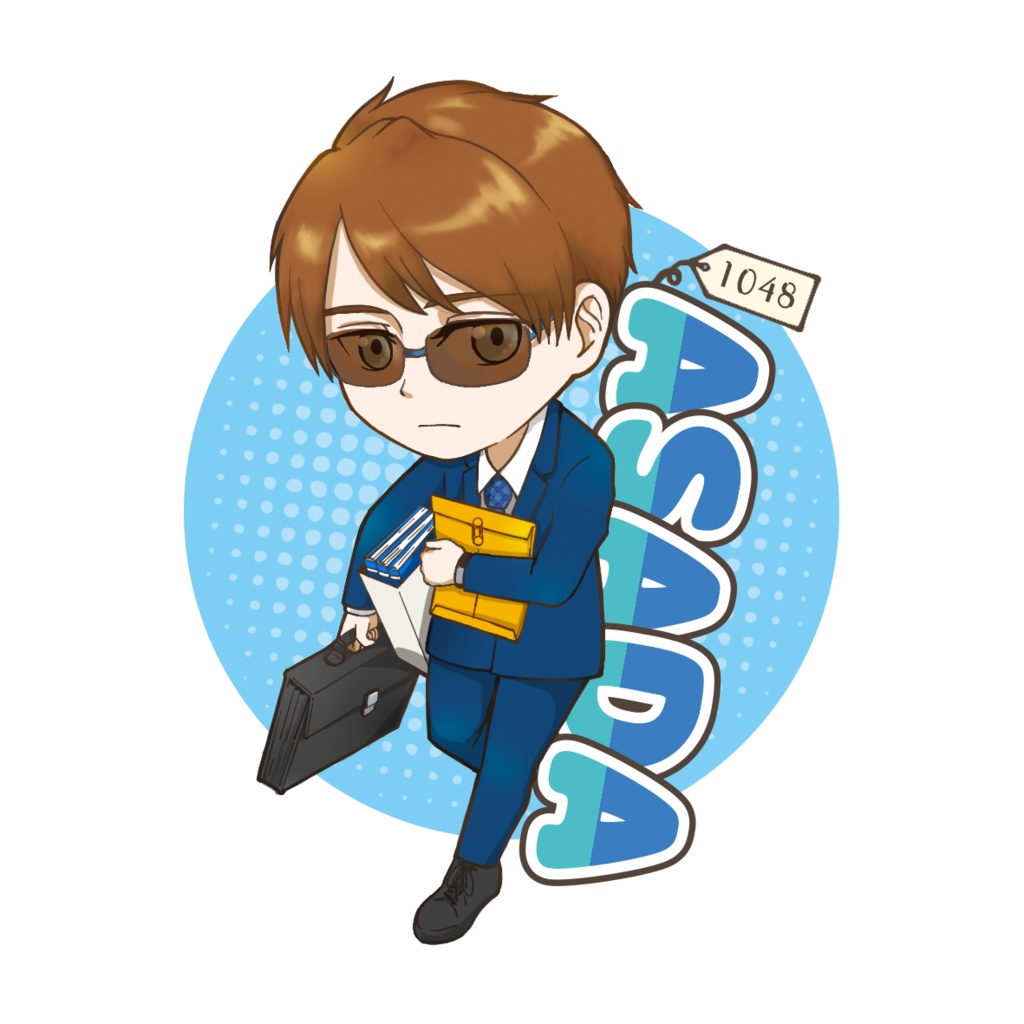 キャラクターステッカー