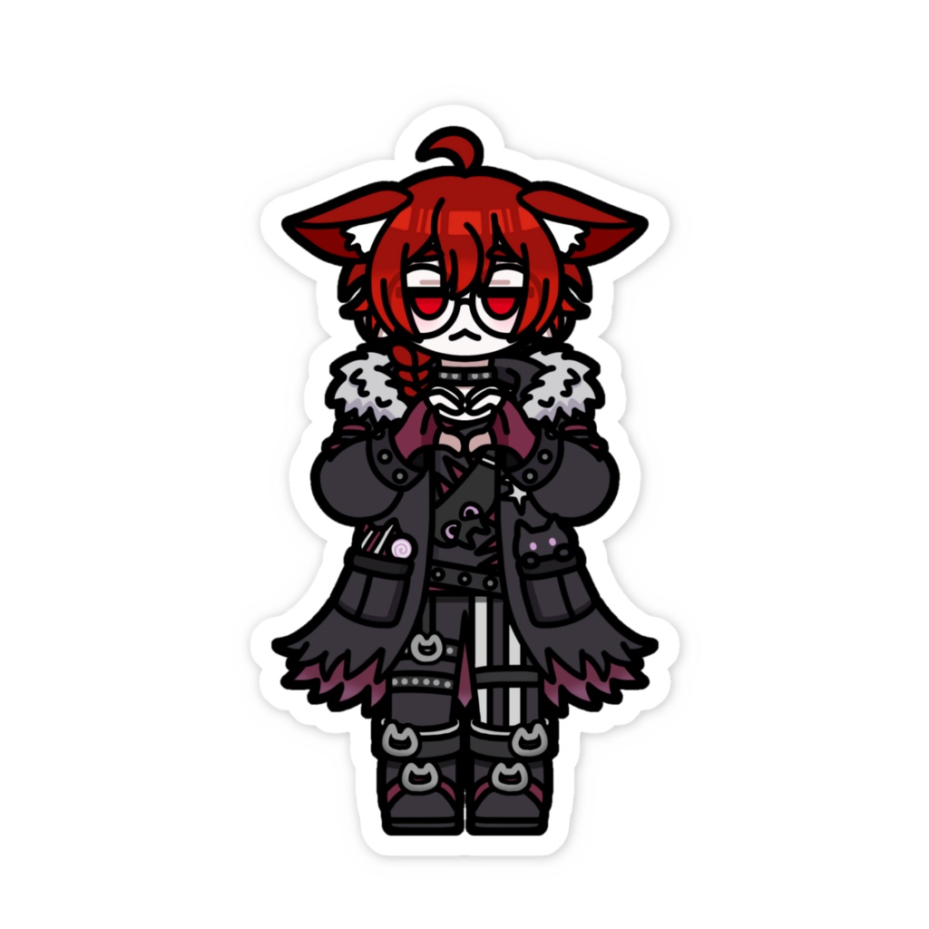 天蓋雷華ステッカー ✦ハロウィン衣装✦