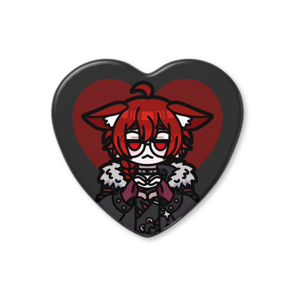 天蓋雷華ハート缶バッジ ✦ハロウィン衣装✦