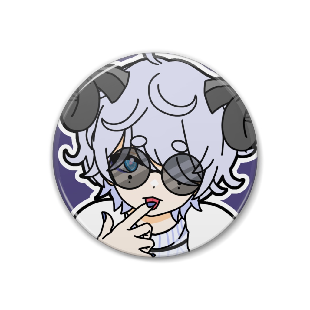 興缶バッジ ✦羊角✦