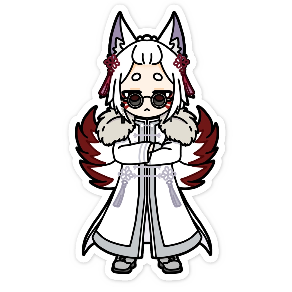 興 ステッカー ✦チャイナ服✦