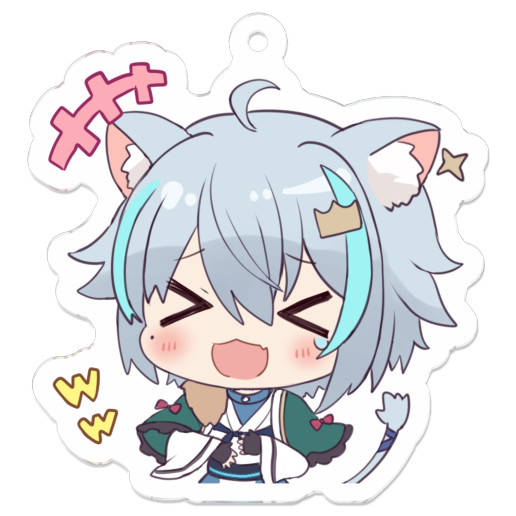 アクリルキーホルダー(笑い)