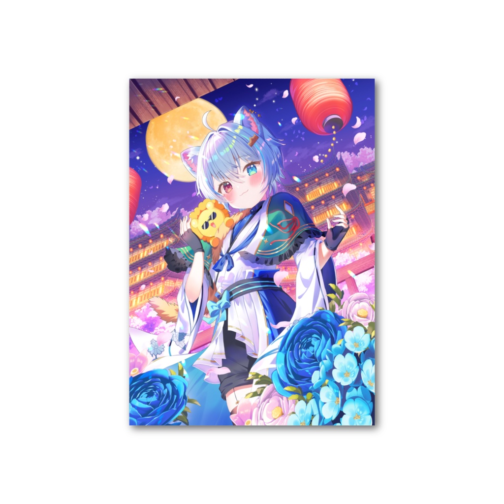 2周年記念フォト風カード