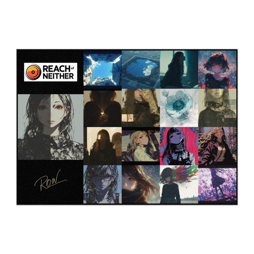 「Inside Colors」ジャケットアートパネル