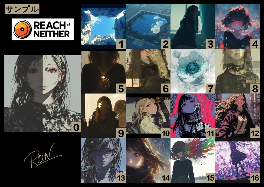 「Inside Colors」ジャケットアートパネル