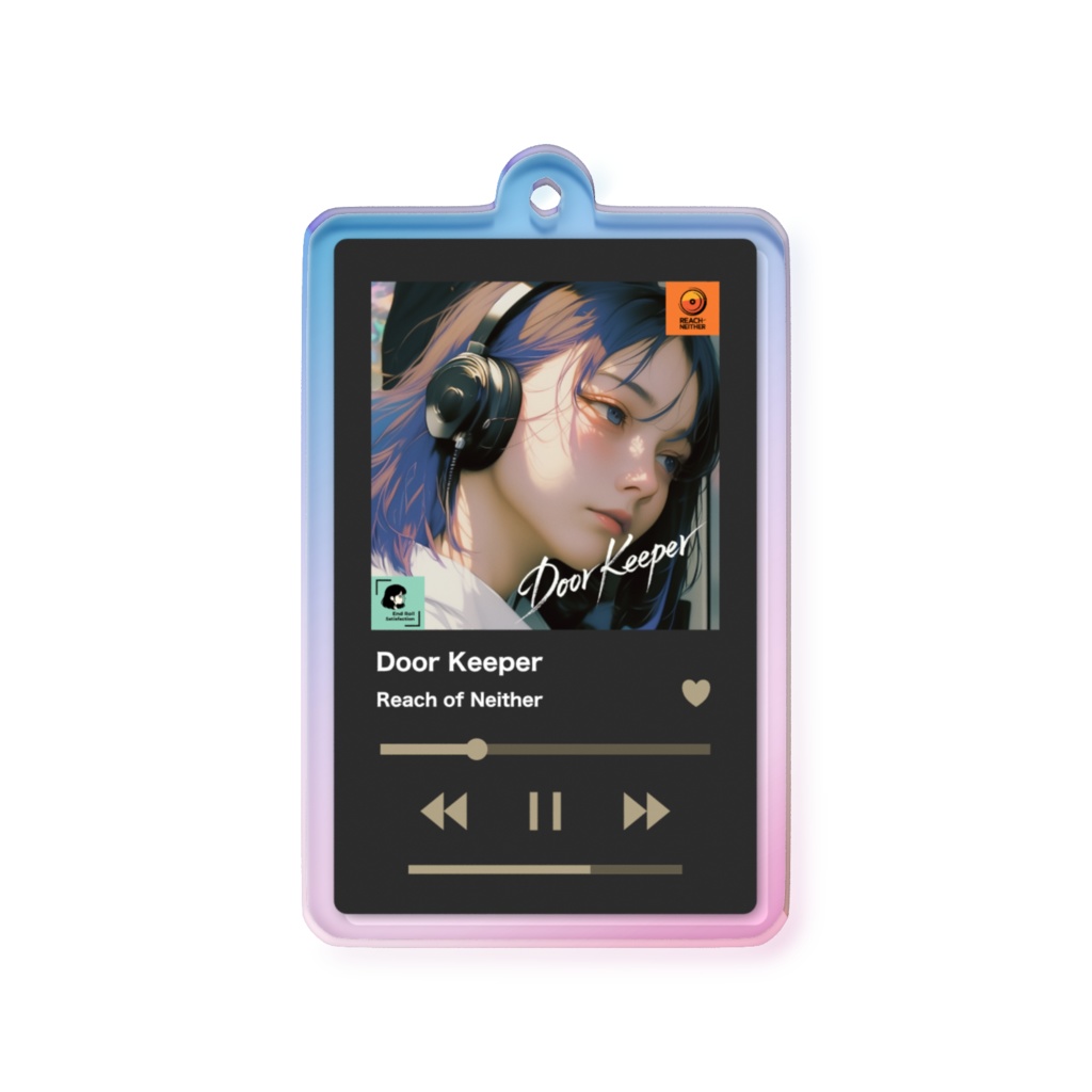 Door Keeper:ジャケットオーロラアクリルキーホルダー