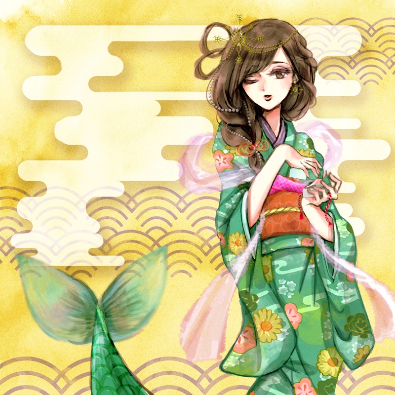 イラスト集『喫茶龍宮』