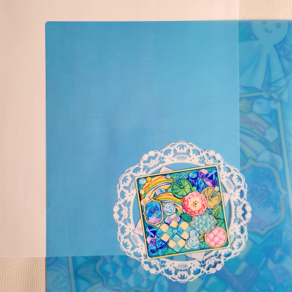 クッキー缶イラスト両面印刷クリアファイル【全6種】