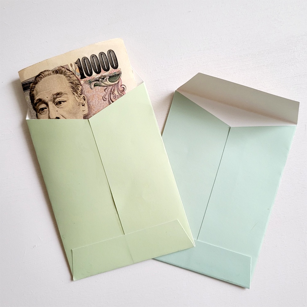 〈全4種〉ティーバッグパッケージ風メッセージカード&ぽち袋セット