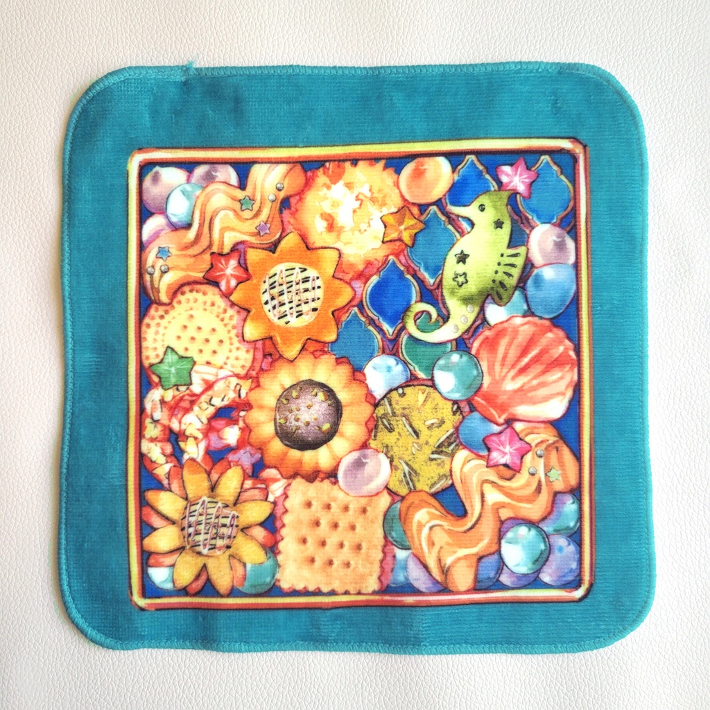 季節のクッキー缶ハンカチ【全10種】