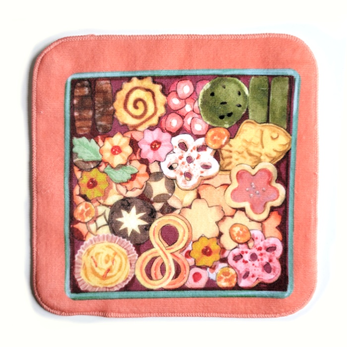 季節のクッキー缶ハンカチ【全10種】