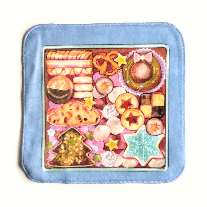 季節のクッキー缶ハンカチ【全10種】
