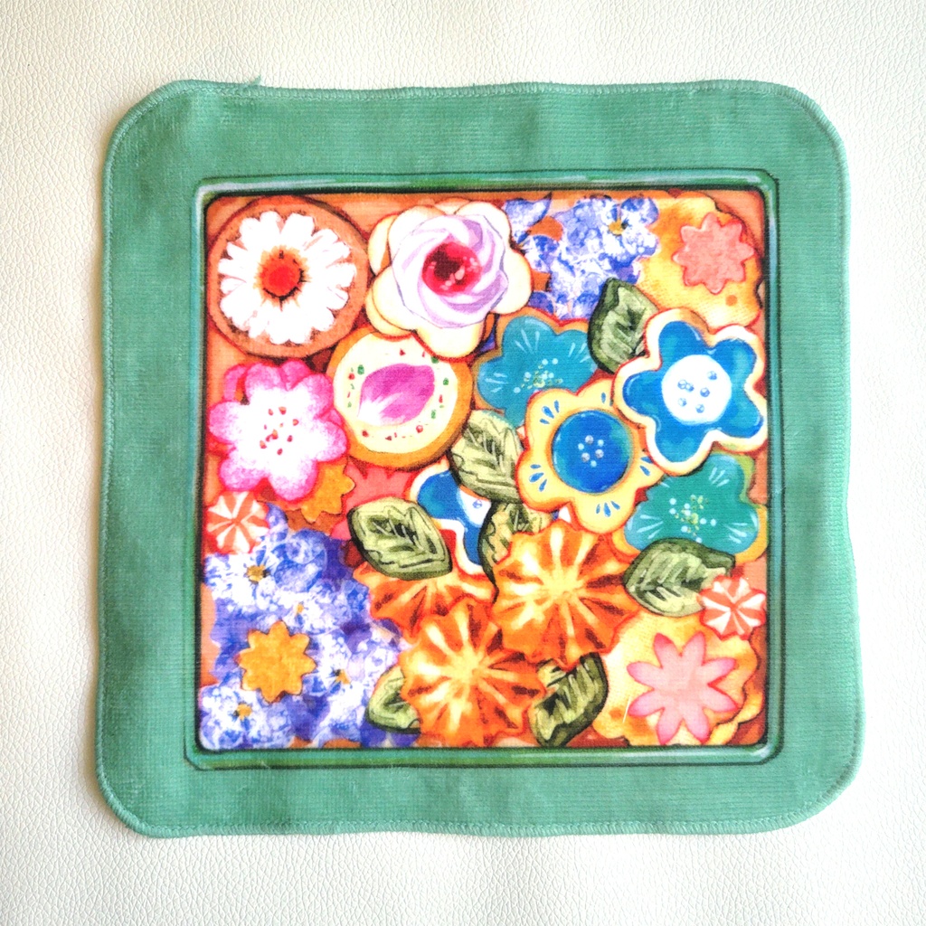 季節のクッキー缶ハンカチ【全10種】