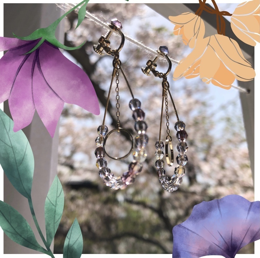 YOIイメージアクセLIFEandLOVEイヤリング/ピアス