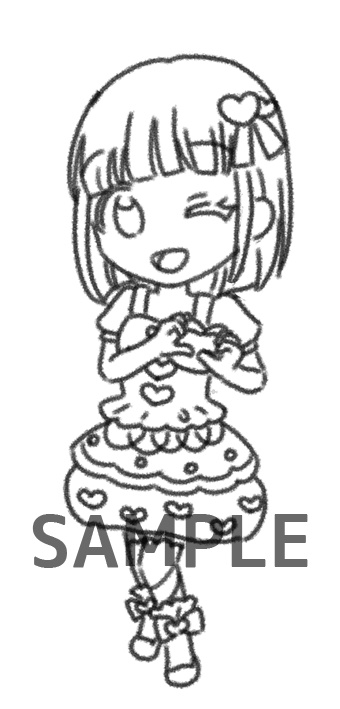 マイキャラちゃんプラバン