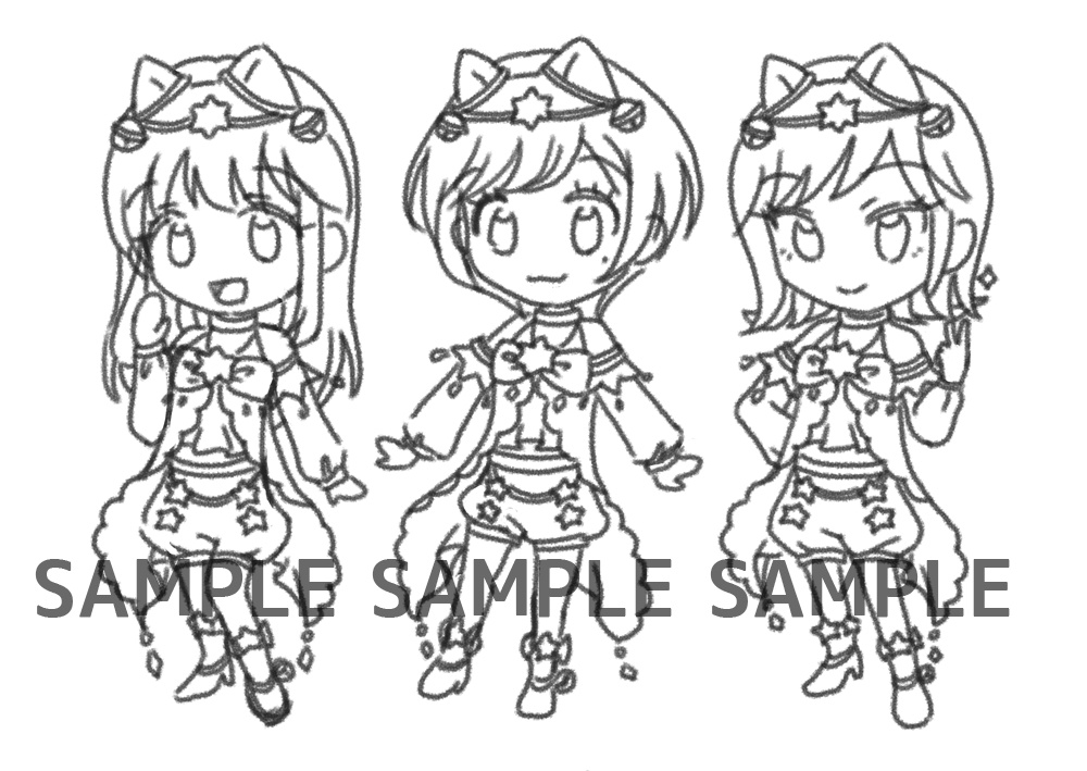 マイキャラちゃんプラバン