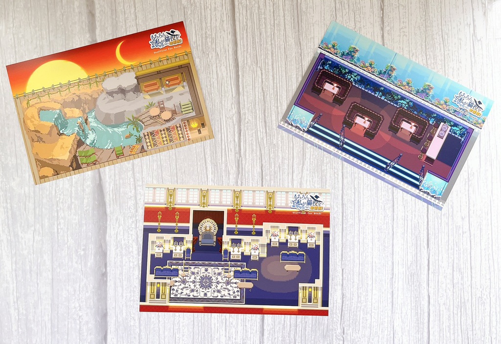 猫役出張版開催記念ポストカード