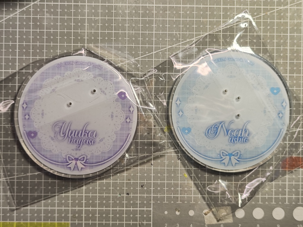 【受注生産 第二回】ブルーアーカイブ 早瀬ユウカ & 生塩ノア-水色系統ver