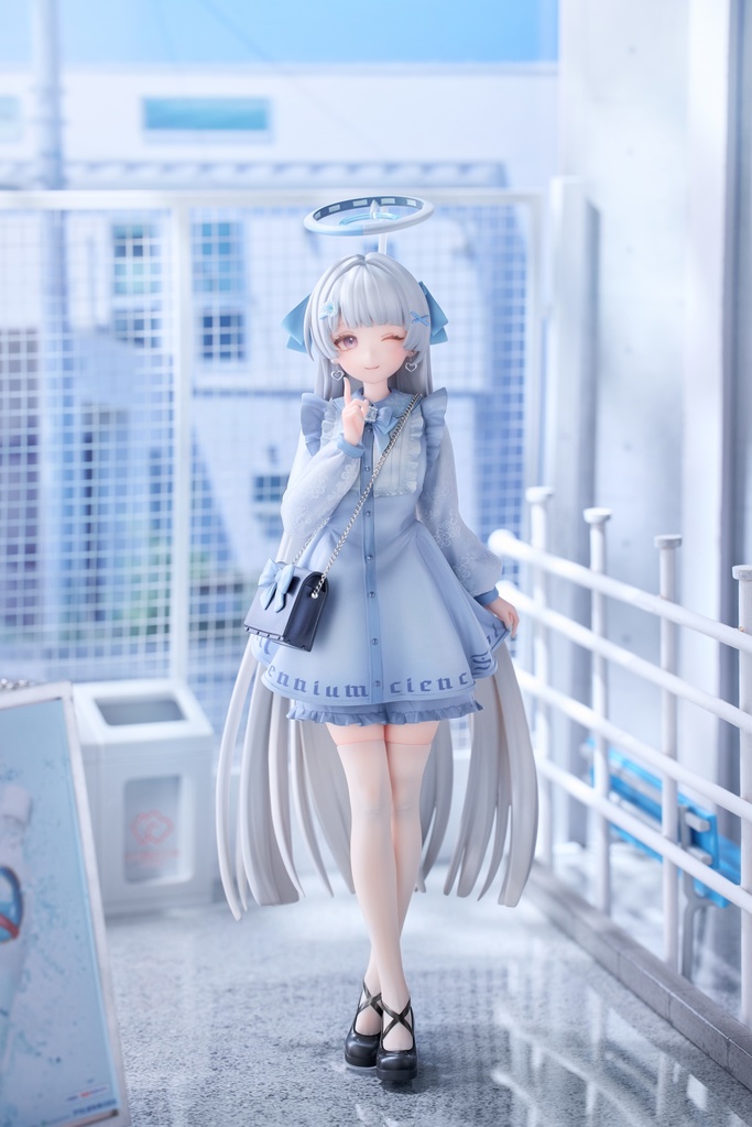 【受注生産 第二回】ブルーアーカイブ 早瀬ユウカ & 生塩ノア-水色系統ver