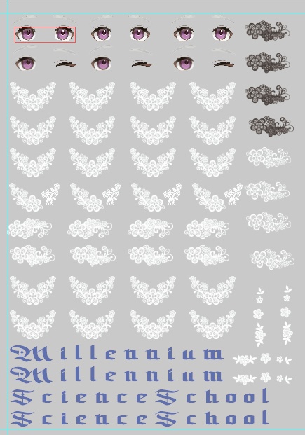 【受注生産 第二回】ブルーアーカイブ 早瀬ユウカ & 生塩ノア-水色系統ver