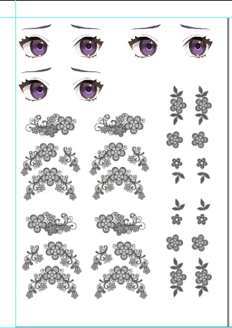 【受注生産 第二回】ブルーアーカイブ 早瀬ユウカ & 生塩ノア-水色系統ver