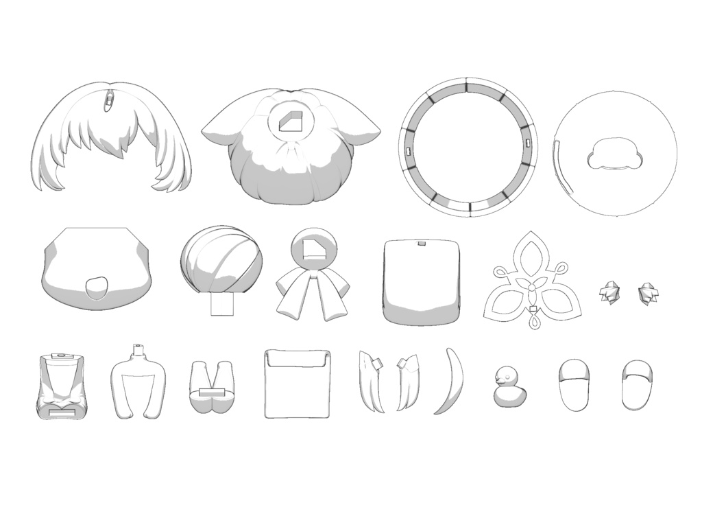 ブルーアーカイブ 春原 ココナ-SDお風呂ver