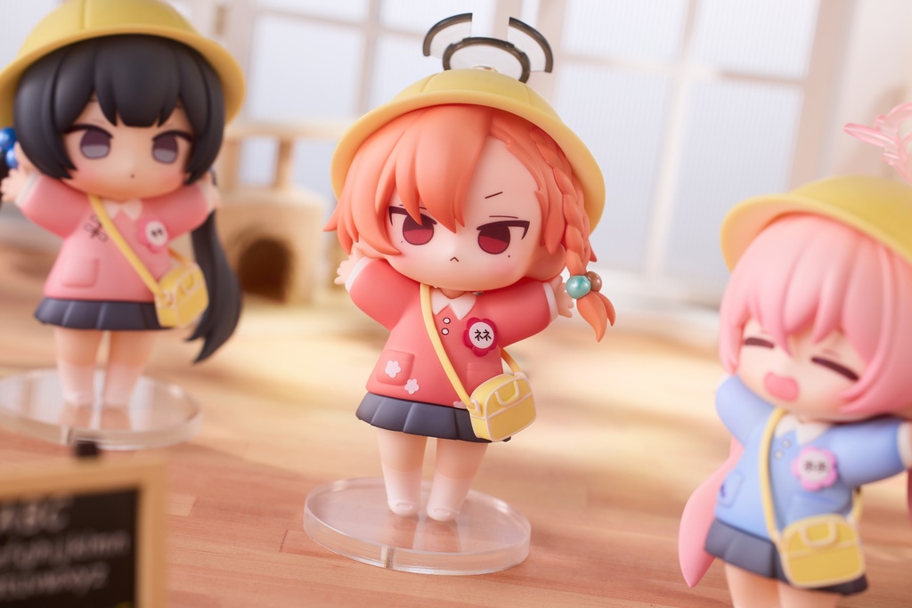 【受注生産】ブルーアーカイブ 空崎 ヒナ&小鳥遊 ホシノ&竜華 キサキ&美甘 ネル -SD幼稚園ver