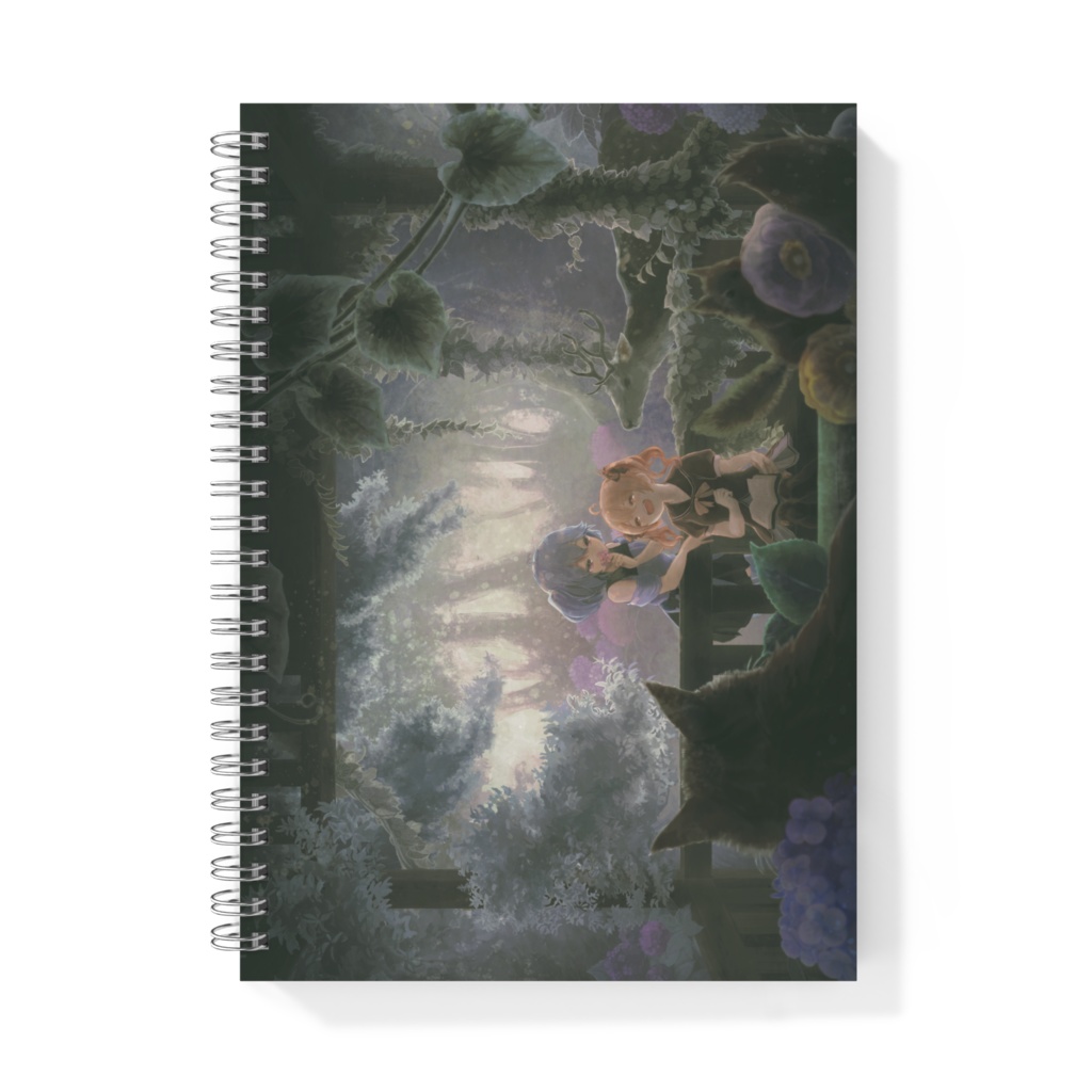 【自由帳】森の中のいちページ/鹿仲茉菜&眞中佳奈【二周年記念】