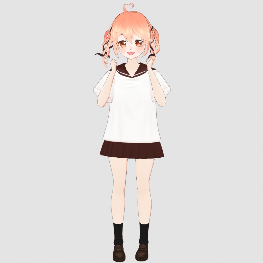 【VRoid】鹿仲茉菜とおそろいTシャツ