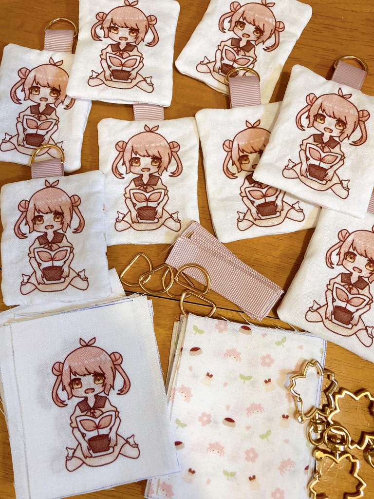 完売!【コエパレ2024】MANAさんふかふかキーホルダー