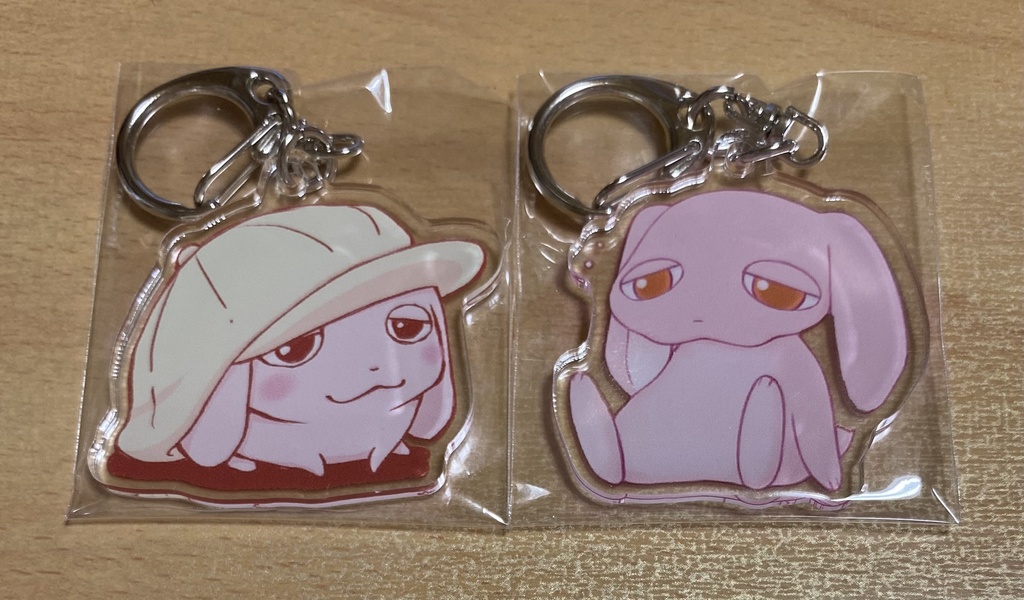 ささきんマスコットキャラクターアクキー2種セット