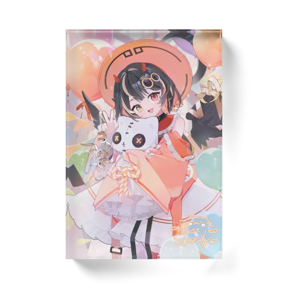 3周年アクリルブロック①