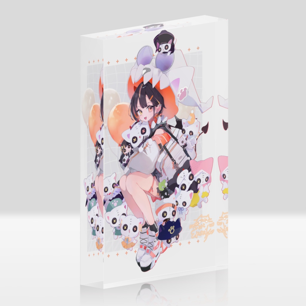 3周年アクリルブロック②