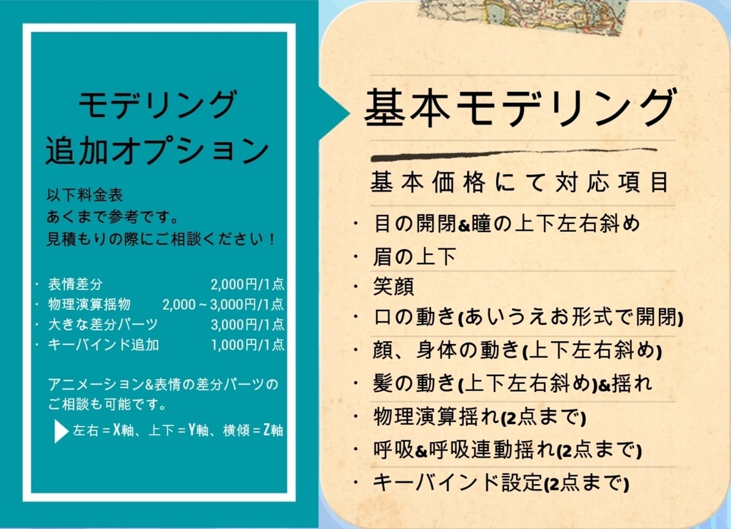 LIVE2Dモデリングサービス